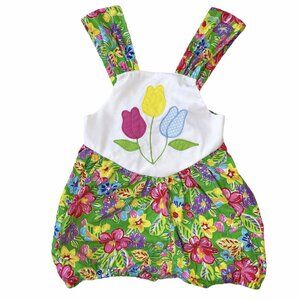 Vintage Nannette Tulip Bubble Romper